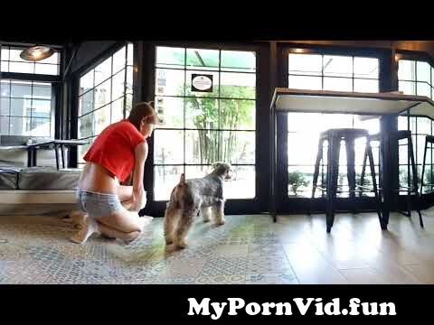 A girl sex with her dog in Bandung