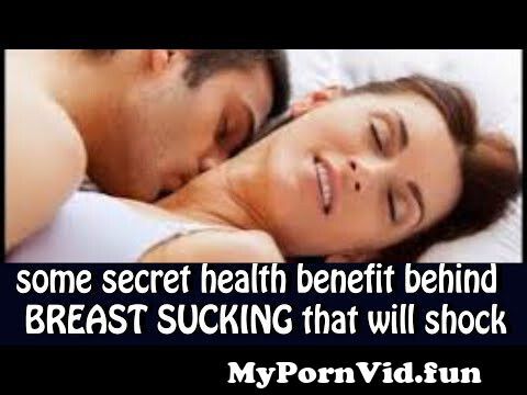 Sucking breast video of 