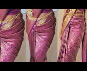 Saree drape by Shiya