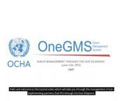 OCHA One Grant Management System (OneGMS)