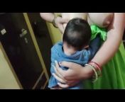 Whoman breastfeeding vlog