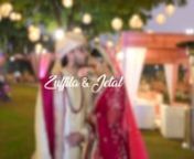 Zuffila & Jetal Wedding Teaser from jetal