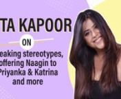 Ekta Kapoor is not just a TV czarina but has managed to push for some amazing content via films and her digital platform Alt Balaji too. In an exclusive chat with Pinkvilla, Ekta opened up on her taking risks, pushing for digital content and offering Naagin to Priyanka Chopra and Katrina Kaif. Don’t miss.