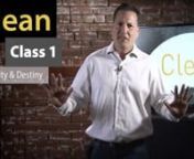 This is the first session of Dr. Doug Weiss&#39;s Clean Class. To get the notes for this class, please visit https://www.drdougweiss.com/wp-content/uploads/2017/02/Clean-Class-1-Handout.pdfnnNext Clean Class 2: https://vimeo.com/413250202nIf you would like to support our ministry: https://healingtimeministries.com/nnWe are called to be clean as men of God. You can be clean no matter what background, struggle or addiction you are coming from. This series of videos will teach you the principles which