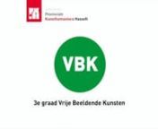 VBK - Vrije Beeldende Kunsten op de Provinciale Kunsthumaniora Hasselt - PIKOHn#OKDgoesdigital