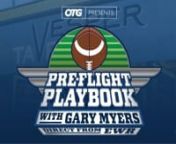 OTG presents Pre-Flight Playbook with Gary Myers Direct from EWR. Premier episode. Gary interviews New York Giant&#39;s Carl Banks from Vesper Tavern at Newark Liberty Airport&#39;s Terminal C.