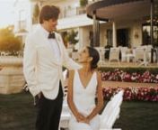 Stephanie&Chase || Rosewood Miramar Beach in Santa Barbara, CA - Wedding Film from miramar beach