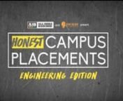 PROPERTY OF AIB YOUTUBE CHANNEL. nnYouTube Views: 7M+nnDescription:nThree friends in an engineering college find out that campus placements are about to begin. Will they get placed? nnHead Writer and Director:nGirish Narayandassn nCo-writer &amp; DA:nVishal Dayaman nDOP:nAnkit MhatrenVivian Singh Sahi (Corporate AV)n nExecutive Producer:nNaveed ManakkodannnEditor:nShashwata DattannOnline Editor:nMihir Lelen nFirst Assistant Director:nKalpit Voran nMusic:nMehar Chumblen nSingers nAbhishek Nair -