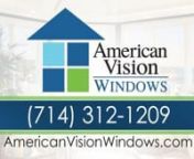 Best Windows And Doors In Orange County Ca &#124; American Vision Windows &#124; 548 W Katella Ave, Orange, CA 92867 &#124; (714) 312-1209 &#124; https://www.americanvisionwindows.com/nnSubscribe to our Best Windows And Doors In Orange County Ca channel: nnFind us on Google Maps: https://goo.gl/maps/yaGY5ymjoLGemRY48nnVisit our local Best Windows And Doors In Orange County Ca page: https://www.americanvisionwindows.com/locations/la-ventura-county/nnAt American Vision Windows, we’re proud to serve the many people
