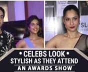Ankita Lokhande, Harleen Sethi, Jannat Zubair, Vikas Gupta among others attend an awards show .Ankita Lokhande looked stunning in a black gown. Harleen Sethi,on the other hand looked absolutely adorable in a sea blue gown,this actress will also be seen in her upcoming web series Broken but beautiful. Jannat Zubair also opted for a blue gown. Apart of them many actors were a part of this award night from Siddharth Nigam, Vikas Gupta, Arshi khan everyone looked astonishing.
