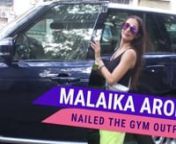 Malaika Arora brightened up the day as she was papped outside the gym, Malaika Arora was seen wearing black bralette and yellow yoga pants and as always, she looked hot.Malaika Arora is one of the fittest and fab actress’ at the age of 46. She often gets papped out of her gym and pilates class and gives us major gym outfit goals.