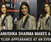 Anushka pulled off an Indo-western look and while the outfit is abstract in its own ways, it is definitely one of the finest experiments she has carried out.The actress was last seen in Zero opposite Shah Rukh Khan.