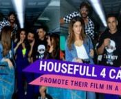As Housefull 4 wrapped up the shooting, the stars have gone on several promotional events. They arrived at the trailer launch dressed as their characters. Post that, Akshay Kumar along with Kriti Sanon, Riteish Deshmukh, Bobby Deol, Pooja Hegde, Kriti Kharbanda and Chunky Panday is now on a train ride from Mumbai to Delhi. Take a look at the video to see the Housefull 4 stars traveling in a train. The Farhad Samji directorial is set to release on 25th December 2019.