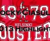 #6 - Helsinki Roosters - Vaahteraliiga [Maple League] FinlandnWR//Holder/Long Snapper (emergency KR/PR)n48 of my best catches (and a few special teams clips) from the 13 games I played in throughout the 2013 seasonnnCheck out some of my other highlight films:n(All videos prior to 2014 are also available on VIMEO)nn2014 Schwäbisch Hall Unicorns (Germany)n- Season Retrospective: http://youtu.be/4Qm-WYHCYVsn- Abbreviated Defensive Highlights: http://youtu.be/jse7EiFFfRYn- Abbreviated Defensive Hig