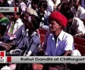Congress Vice President Sh. Rahul Gandhi addressed a huge rally in Chittorgarh in poll bound Rajasthan. While addressing the masses he praised the Mr. Gehlot’s tenure by state government has used the funds very effectively which are sent by the Centre. He also said the only reason BJP is against MNREGA and free medicines because they think that this make poor lazy.