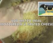 Unite your love of latkes and passion for pizza into a dish that&#39;s super delish: potato, onion and matzo meal mingling with mozzarella... OY VEY with a finishing drizzle of EVOO!nnThis is one of 69 original videos featured on our app DIY PIZZA PIE http://bit.ly/diypizzapie