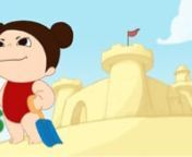 Beach Warrioris a 2D animated graduation short created by Lakshmi Nair at MIT Institute of Design. It took 8 months to complete this project.nnSynopsis:nBeach Warrior isabout a brave little girl who never gives up and her sand castle. The film keeps shifting from the real world to her imaginary world where she is a real soldier protecting her castle.nnnTools used:n• TVPaintn• Adobe Photoshopn• Adobe After Effectsn• Adobe Premierennhttp://www.behance.net/gallery/Beach-Warrior-my-stude