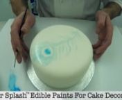 Colour Splash® Edible Paints are available to buy at The Craft Company: http://www.culpitt.com/everyday-basics/food-colours/colour-splash/paintsnnColour Splash Edible Paints are a quick and easy way to give your cakes and decorations a touch of colour.nnSimply use a suitable brush with a minimal amount of paint straight from the container to apply to small areas, or use a natural sponge to apply to larger areas. Suitable for use on sugar paste, flower paste and other modelling pastes.nnWeight: