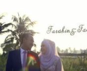 Wedding Ceremony of Farahin and Faiz