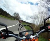 KTM started into the new season with a big KTM Ride Out. There were more than 80 motorcycles. They planned to ride about 300 kilometers and the route brought us into the Mühlviertel. I left the group on early afternoon because of the upcoming bad weather conditions.nnUsed cameras: the first half of the video was filmed with a GoPro Hero4 Black, the second half with a GoPro HD Hero.nBike(s): KTM 690 SMC-R and a lot more KTMs, plus a few bikes from other manufacturers.nnMusic:n1. Florian Picasso