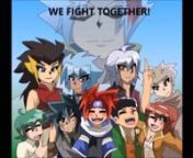 I thought to myself it’d make a perfect song for the MFB crew because it really shows the bonds Ginga Hagane and his friends had together over the years. It starts off with them dreaming of future beyblade adventures to have and then how it lead to them meeting one another. There were good times, there were bad times, some characters died, some characters came back to life, but one things for certain: They’ll all come back together again someday because why? THEY FIGHT TOGETHER!