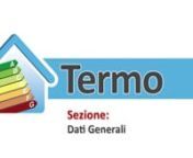TERMO - Sezione - Dati Generali from dati