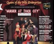 This hilarious, over-the-top, murder mystery written by Gary Hardwick (Deliver Us From Eva, The Brothers) and directed by actress/producer, Nina Womack (The Power of Love, Melrose Place, Pacific Palisades) takes place present day at a fictitious strip club called