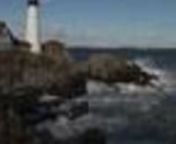 After a huge Nor&#39;Easter rolled through, I went down to Portland Headlight in Cape Elizebeth, Maine to get some shots. HD came through a little garbled via WMV-HD.
