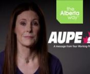 Client: Alberta Union of Provincial EmployeesnProduction Company: Joe MediannFor more information visit: aupe.cannSee more examples of our work at : JoeMedia.tvn403-264-5400ninfo@joemedia.tv