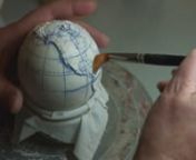 The Map House created this short film to support the craft of miniature globe making, documenting a live demonstration of globe making at The Map House by the artist and globe maker Loraine Rutt of The Little Globe Co. The film opens the doors of Loraine’s studio to explore the unique craft of miniature porcelain globe making.nnLoraine, a trained cartographer, has been making maps from clay for over 25 years. The Little Globe Co. grew from an idea to recreate the pocket globes of the 18th an
