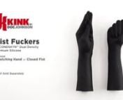 Stretching Hand - Training and discipline call for a firm hand, and KINK by Doc Johnson delivers with the Fist Fuckers Stretching Hand in dual density SecondSkyn™ silicone, an enticingly soft, flexible silicone that yields to your touch and molds to fill your every need. This lifelike fisting arm is molded from a real hand and forearm immortalized in the