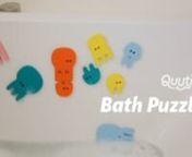 Next to the range of 3D sets we also have 3 brand new bath puzzles made of EVA that will help improve kids’ fine motor skills by matching the different shapes and colors and creating wonderful stories.nnThe shapes float on water and you can easily stick the wet figures to the side of the tub or shower to make your own creations. The soft foam used is BPA, phthalates and latex free and is recyclable. All pieces do not absorb water, reducing mold and mildew.