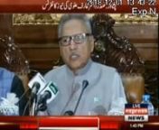 I have written letter to Agha Khan for good development in Hunza Valley;President Arif Alvi Says in Press Conference