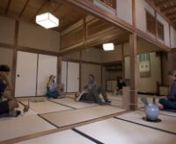 Tomoko Momiyama Meirin Attunement Room, 2018nSilk strings, tuning fork, stones, vessels, plants, objects, sand, water, ricenThe Instrument Builders Project: Circulating EchonnMeirin Attunement Room is an instrument for tuning oneself to the harmony of a possible Kyoto. The room itself is an instrument and the bodies of the people who play this room also become instruments. nAccording to the book “Heiankyo Sound Universe” by Shin Nakagawa, Kyoto was meticulously tuned in correspondence to the