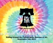 The Philly Naked Bike Ride 2018nRiding Around the Philadelphia Museum of ArtnSeptember 8th, 2018nnA 4K version of this video can be found at:nhttps://youtu.be/8KIKnmMEUwEnnFind information online about this rideat:nnhttps://philadelphianakedbikeride.wordpress.comnnhttps://www.facebook.com/pnbrfannnhttps://www.flickr.com/search/?view=ls&amp;q=philly%20naked%20bike%20rideww.facebook.com/pnbrfannnhttps://plus.google.com/u/0/117556637075618326338/postsnnhttps://www.instagram.com/philly_naked_bike_