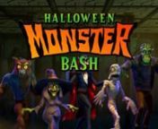 Dracula, the Mummy, the Wolfman, and other iconic monsters form a five-piece band, spook up the Halloween spirit with a couple playful scares, and teach your guests three addictive dance routines in this robust digital decoration.nnDownload your copy today at https://atmosfx.com/products/halloween-monster-bash