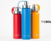 The Boulder Insulated Water Bottle is our flagship thermal hydration vessel that will keep your beverages hot or cold all day long. Made from food grade 18/8 stainless steel and featuring our signature TriMax® triple insulation technology, this vacuum insulated water bottle is tested to keep liquids cold for 36 hours and hot for up to 10 hours.