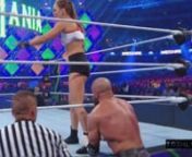 Triple H & Stephanie McMahon Vs. Kurt Angle & Ronda Rousey Highlights Wrestlemania 34 from stephanie mcmahon h