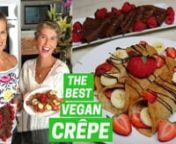 We cracked the code �️‍♂️ on the PERFECT vegan + gluten-free crêpe! �� nnWatch this 1-minute video to find out how we created the perfect �� vegan crêpe—free from added salt, oil &amp; sugar. nnIt tastes exactly like a crêpe that you would order on a street in Paris—except this version will leave you feeling satisfied, healthy and light! �nnFrance �� has a very special place in our hearts � because it is where half of our family members live. It is also where I g