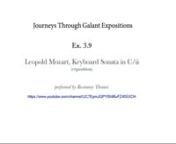 Analysis of Ex. 3.9 from Journeys Through Galant Expositions.nnPerformed by Rosemary Thomas: https://www.youtube.com/channel/UC7EpmJQPYl5I4BuFZ45SXOAnnFor other analytic videos, see: https://global.oup.com/us/companion.websites/9780190083991/res/nExx. 7.1 and 7.2nEx. 8.1nExx. 9.3, 9.9, 9.15a, 9.18nEx. 10.1nExx. 11.1-4 and 11.5enEx. 12.6bnEx. 13.5