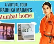 From TV to films, Radhika Madan has catapulted herself into the big league, delivering some strong performances in films like Patakha, Mard Ko Dard Nahi Hota and Angrezi Medium. While she belongs to Delhi, Radhika reveals that at heart, Mumbai has become her home. Here, she takes Pinkvilla on a virtual tour of her plush sea-facing apartment in Mumbai. From the colours to the posters, everything speaks volumes of Radhika&#39;s filmy yet calm and composed nature. Watch the video to take a sneak peek i