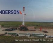 https://hendersonrigs.com/product/national-1320-ue-drilling-rig-package/nnDrawworksnNational 1320-UE with 2-752 engines with a 336 Eaton BrakenPrime Moven4 Cat 3512C Engines with 1325 KW KATO Generators rated at 1800 ampsnSCR SystemnIDM 4×4 system with 4 SCR cubicles and 4 generator control cubicles, motor control center complete with one 150 kva lighting transformer and one 750 kva 600/480 volt transformernMastnSkytop Brewester -1,250,000 # static hook-loadnSubstructuren30 ft Superior Derrick