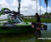At the heart of its legendary features is the overpowering reason to own a Super Air Nautique 210 – the wake. It&#39;s rampy, with a long transition and clean lip, delivering smooth takeoffs and a wide landing zone. No wonder the 210 is the boat of choice for Team Nautique wakeskater and Masters Champion Brandon Thomas.nnAfter throwing down your sickest tricks, you&#39;ll like what you see on and in the 210. The intense new Sublime Green gel coat color with the Wing graphic. It&#39;s sure to turn heads bo