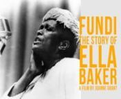 Note: This film is also available in a 63-minute version here: https://vimeo.com/ondemand/fundinElla Baker, a friend and advisor to Martin Luther King, Jr., played an instrumental role in shaping the American civil rights movement. The dynamic activist was affectionately known as the Fundi, a Swahili word for a person who passes skills from one generation to another. By looking at the 1960s from the perspective of Baker, the
