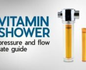 Hi and Welcome to our video on How to Maximise the Pressure and Flow Rate of your Vitamin Shower, To learn more, please click the link below:nnhttps://www.mywaterfilter.com.au/vitamin-c-shower-filter-with-longer-lasting-cartridge.htmlnnIf you have any questions or if we can help you with anything, please contact us on 1800 769 300 or jump over onto our live chat on MyWaterFilter.com.aunn- G&#39;day, folks, Rod from My Water Filter here today. And what we wanna do is just have a look, how to maximize