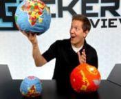 I take a look at the stuffed globes that are OUT OF THIS WORLD!