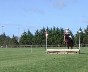 Mikaylah Godkin riding Mingo 292 Grade 4 Werribee Pony Club Horse Trials 2017 from mikaylah