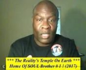 *** NEW POST *** Random Topics By His Divine Masculine &amp; SOUL Brother # 1 AdMinister Taalik Ibn’radnIntroducing…Student AdMinister SOUL Brother Eric Bell @ https://www.youtube.com/channel/UCs6hWsRngvHtUE65RfzLKRwnIn Celebration Of Soul Liberation Day-December 07,2017nAngelsnupnup7 Is “ The Most Powerful Voice On YouTube &amp; Social Media! “nThe Reality’s Temple On Earth Internet MinistrynEagle Park Acres, Illinois 62060nTalk 2 Taalik in Person @ ( 419 ) 270-6665 or ( 314 ) 828-735