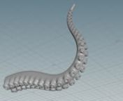 Now here remembering some old nice tech exercises. 3-Step Tentacle with full procedural movement and geometry.nnFirst step, the tentacle movement made with only points, a vex wrangler was used for that using some neat sin equations.nnSecond step, the geometry of the tentacle was made using segments that can be copied several times, then they are merged and the thickness is changed along the axis with a ramp.nnThird and final step, the vex path deform (https://vimeo.com/247656989) was used to def