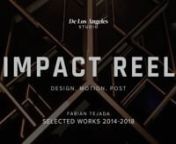 IMPACT REEL 2018nSelected projects between 2014-2017.nAll work developed in Washington, DC.nAdvocacy, Non Profit, Impact, News, Documentary, Explainers.nnRole in productions: Art Direction, Motion Graphics, Post.nnTrack Name: Start Over (Instrumental)nPerformed by: Imagine DragonsnFollow Imagine Dragons: www.facebook.com/ImagineDragons/nnBreakdown:nn0:00:00:00nReel Titles, Self.nn0:00:01:22nGlobal Prayer Gathering, 2017nClient: International Justice Mission DCnArt Direction, Motion Graphics.nn0: